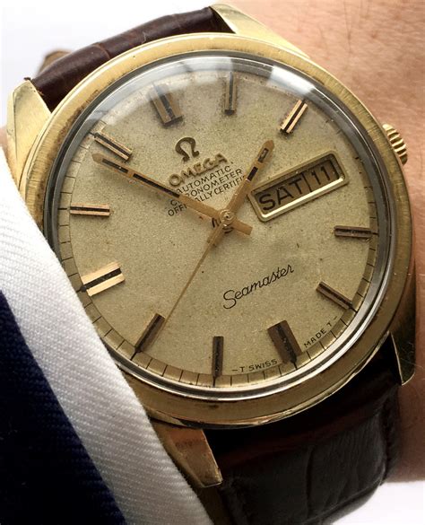 omega seamaster chronometer automatic date.